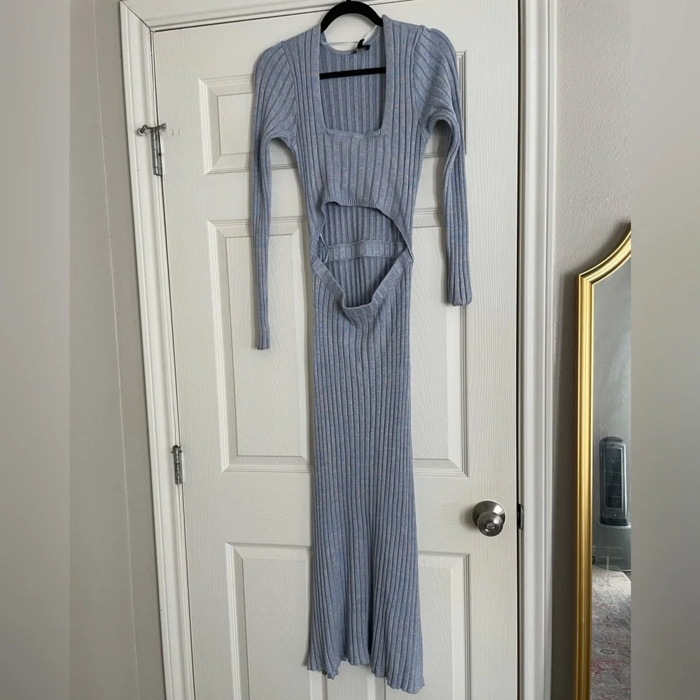 ✨BRAND NEW AFRM knit cut out dress✨ - Picture 3 of 6